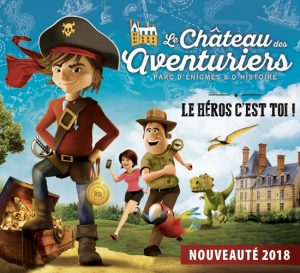 Visuel officiel du Château des Aventuriers 2018